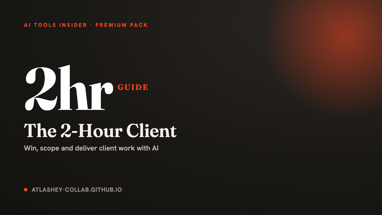 The 2-Hour Client guide cover