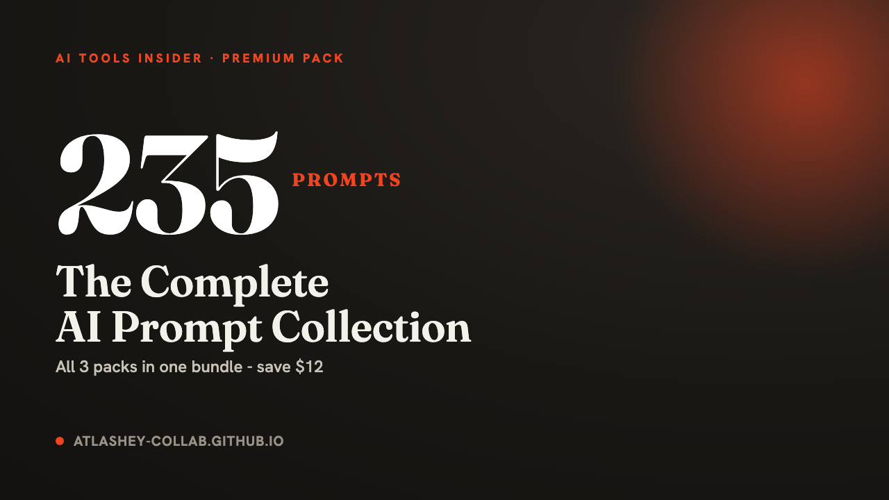 The Complete AI Prompt Collection cover